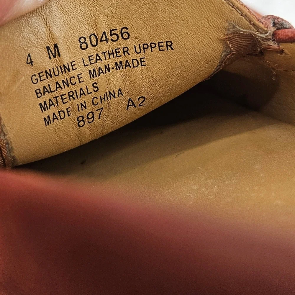 Lands End Leather Driving Loafers Moccasins Brown‎ Slip On Shoes Mens Size 4